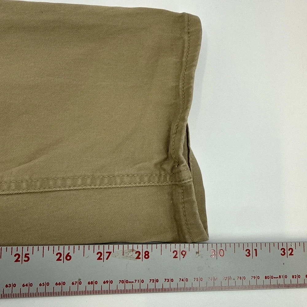 Levi's‎ Signature Athletic Jeans Men's 30x32 Khaki Zip Pocket Straight Leg Jeans